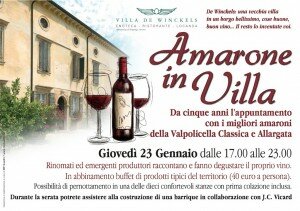 Amarone in Villa2014 participation de Joseph Nicastro